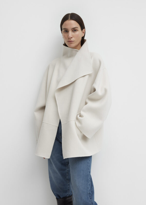 Annecy jacket ivory - Totême