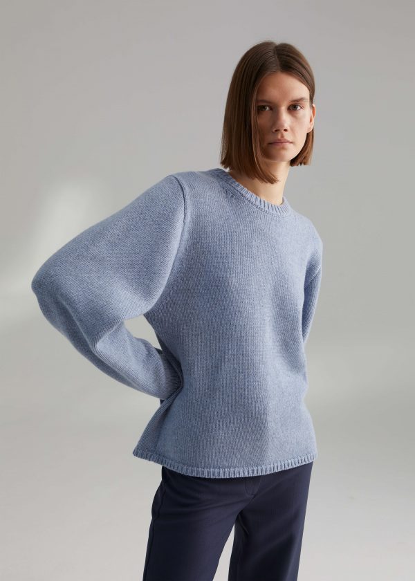 montese cashmere knit haze melange