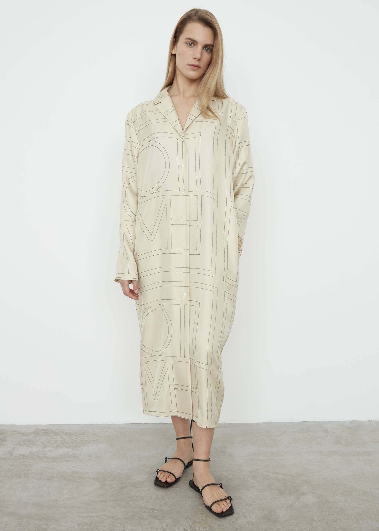 toteme white dress