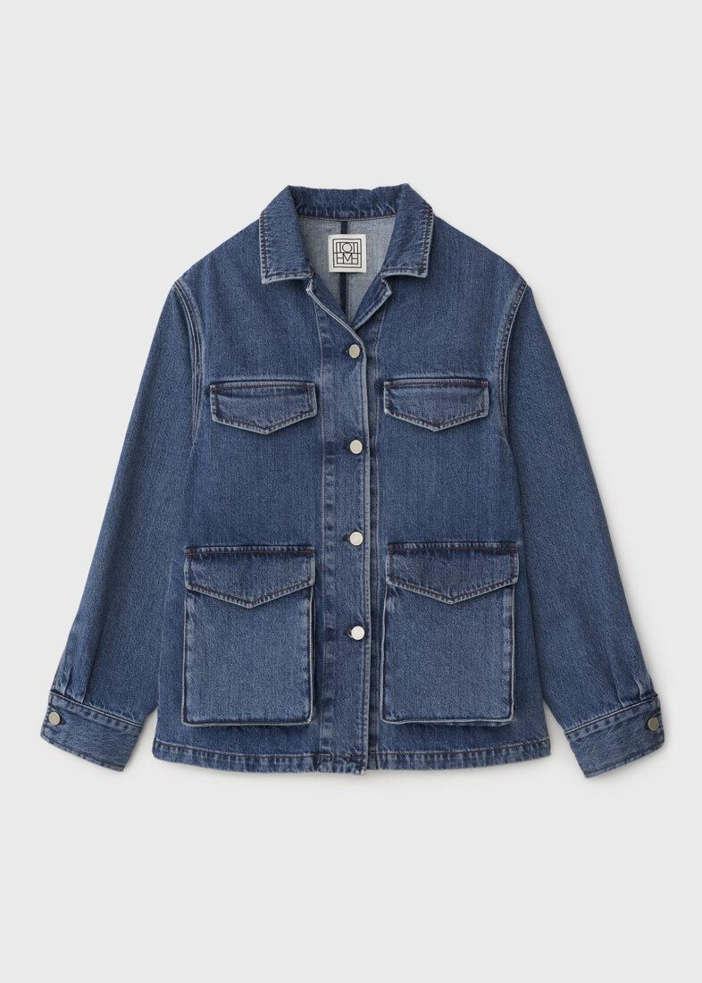 Army denim jacket Totême