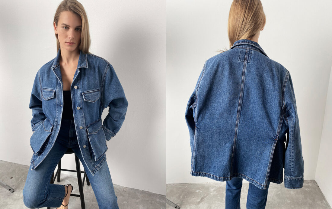 Army denim jacket Totême