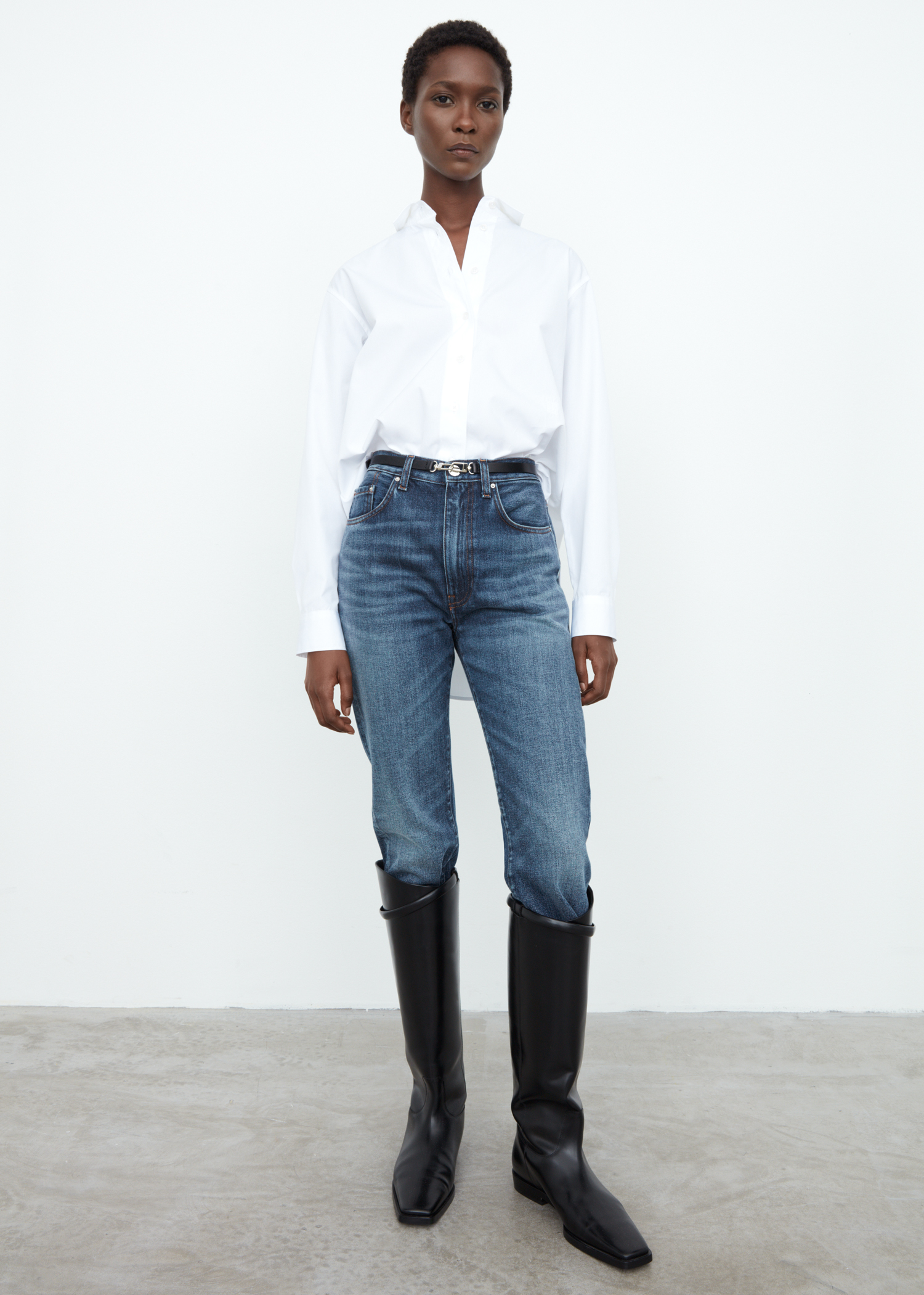 totemeトーテム Capri checked poplin shirt totemeトーテム Capri checked poplin shirt