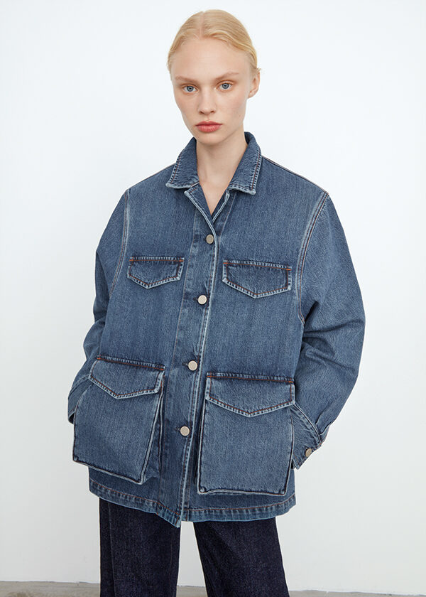 Army denim jacket Totême