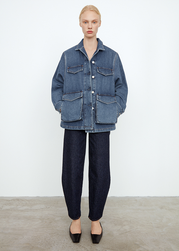 Army denim jacket Totême