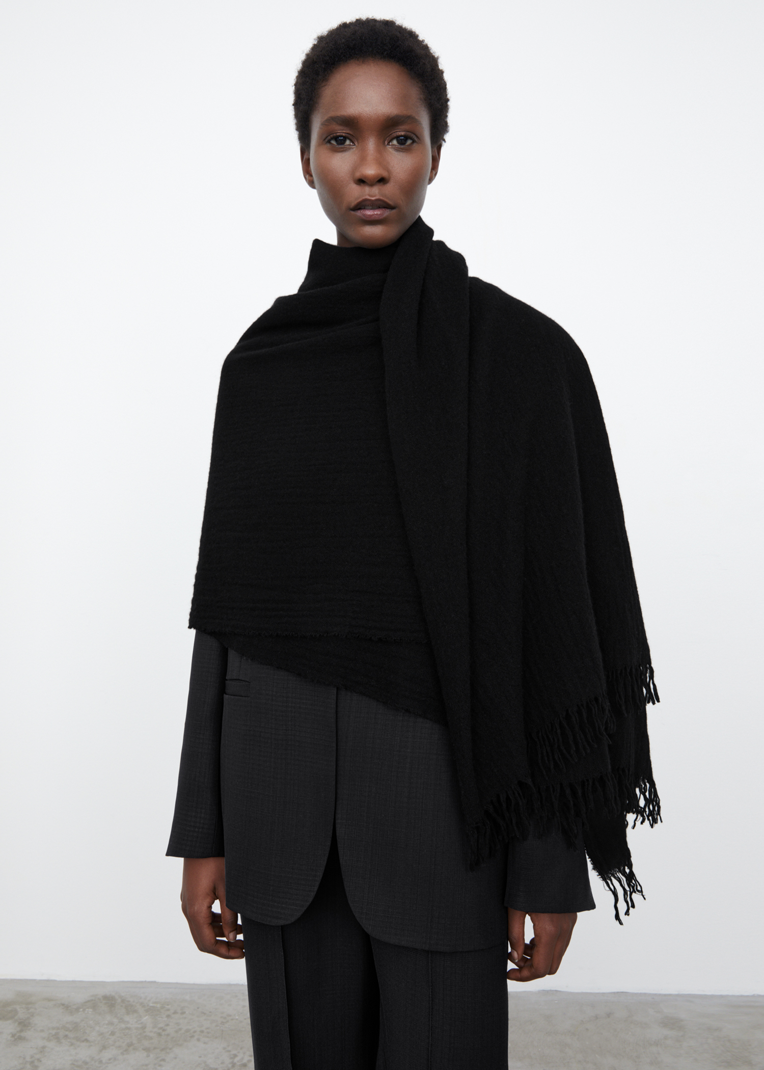 toteme blanket scarf